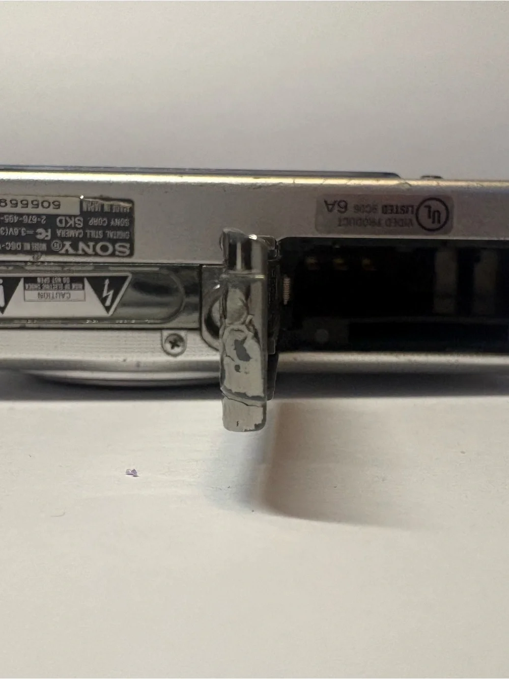 Sony Cybershot DSC W100 Silver 505559 (For Parts Only)